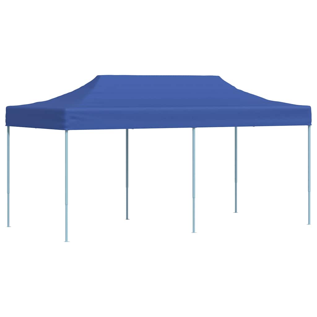 Rozkládací stan nůžkový 3 x 6 m modrý