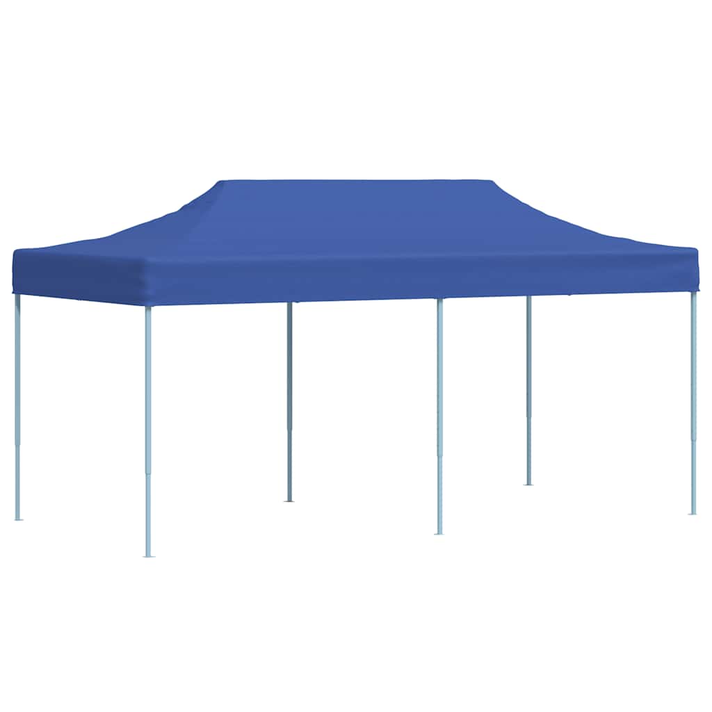 Rozkládací stan nůžkový 3 x 6 m modrý