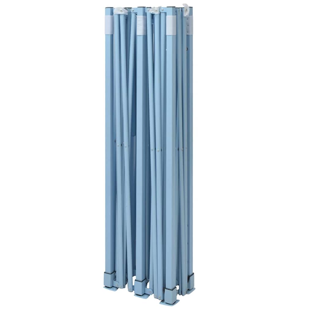 Rozkládací stan nůžkový 3 x 6 m modrý