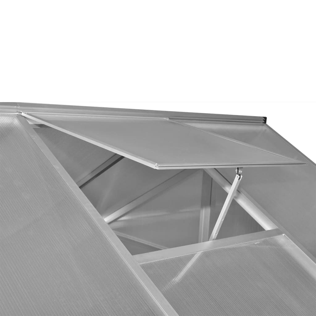 Skleník zpevněný hliník 3,46 m²