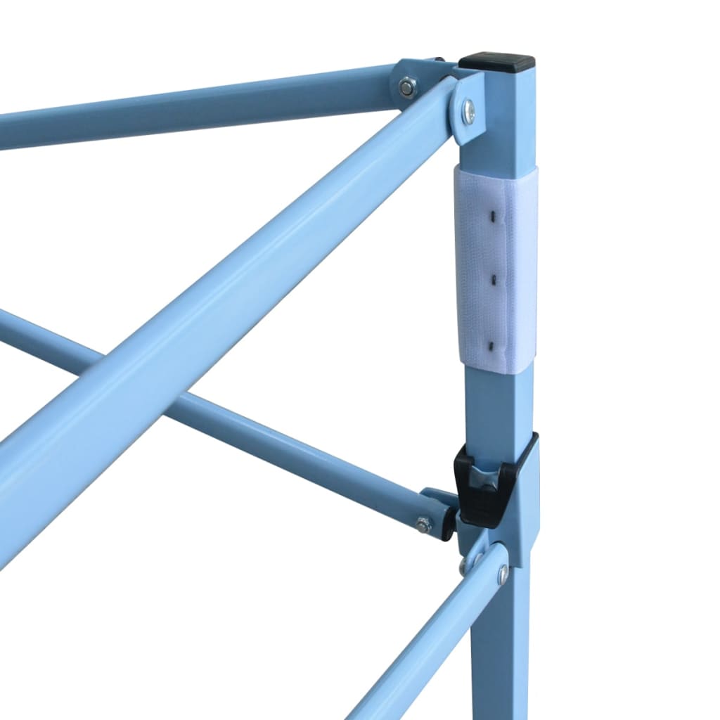 Skládací nůžkový stan s 8 bočními stěnami 870x291x315 cm antracitový