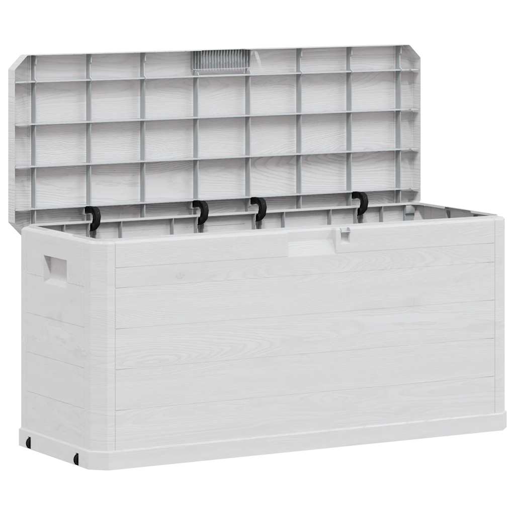 Zahradní úložný box 280 l světle šedý