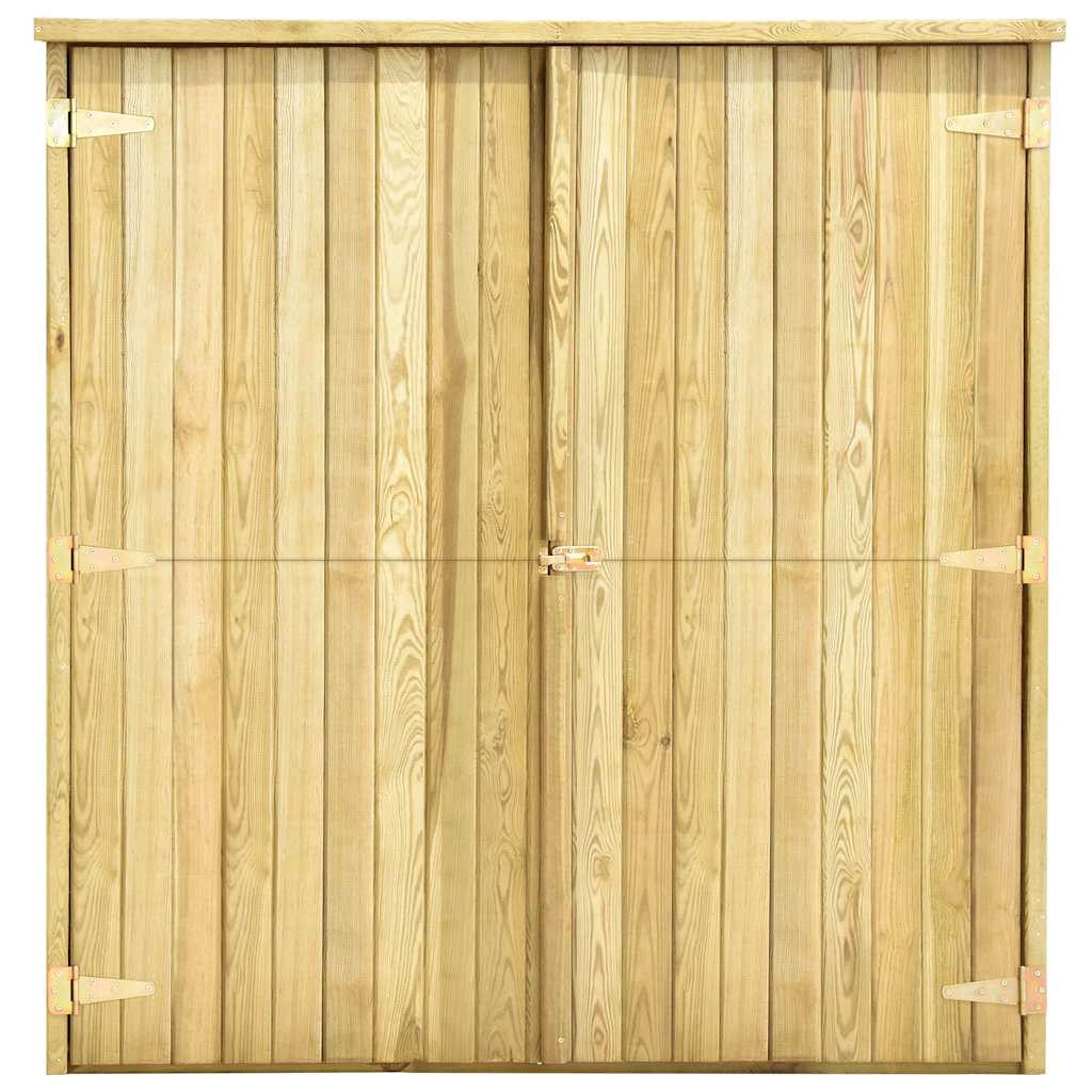 Zahradní kůlna na nářadí 163x50x171 cm impregnovaná borovice