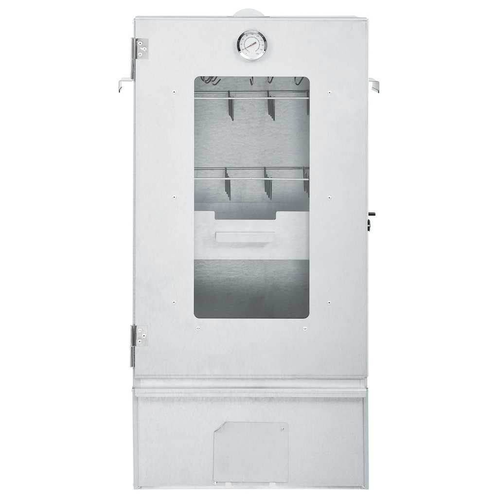 Grilovací trouba/udírna s 1 kg dřevěných lupínků 44,5x29x83 cm