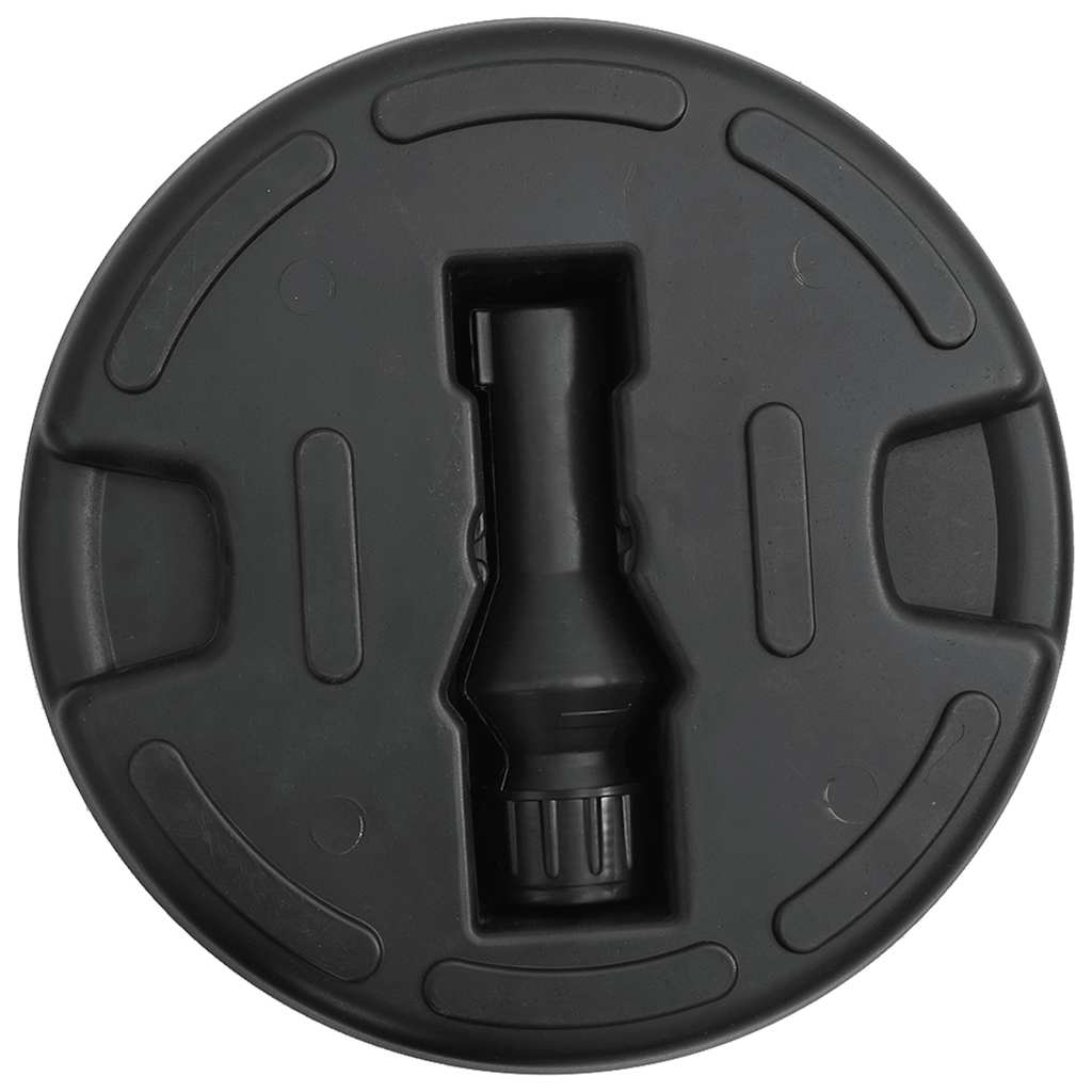 Stojan na slunečník plněný vodou/pískem 15 l černý