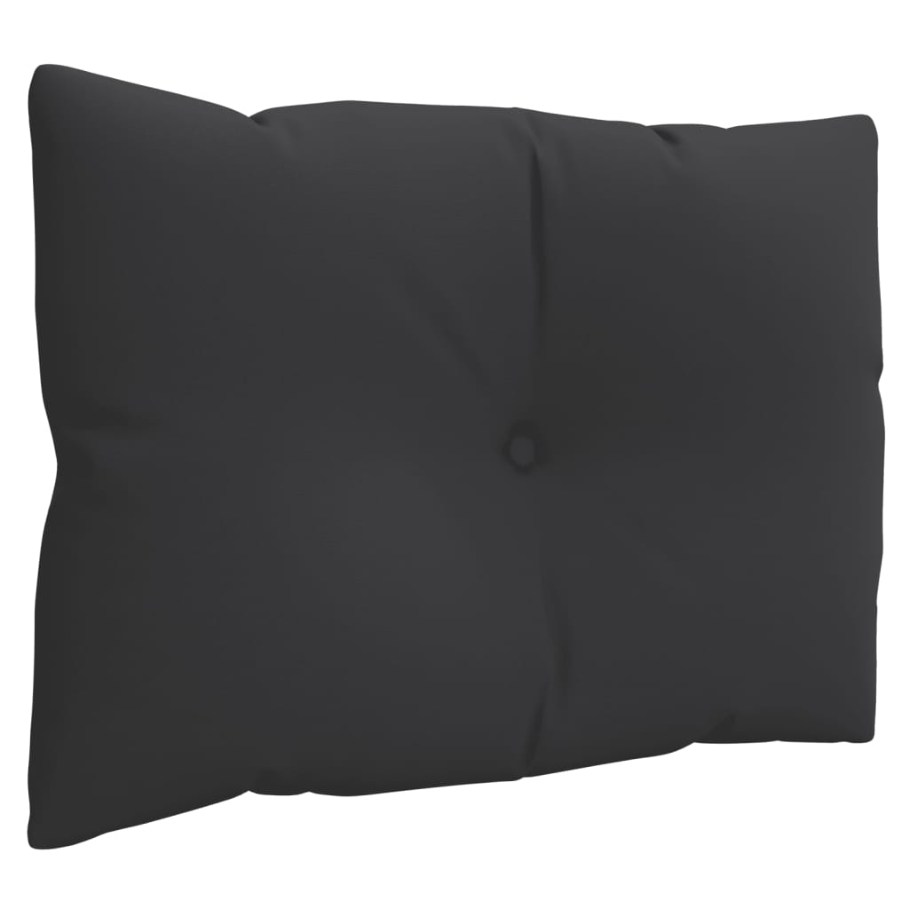 Podušky na palety 3 ks černé textil