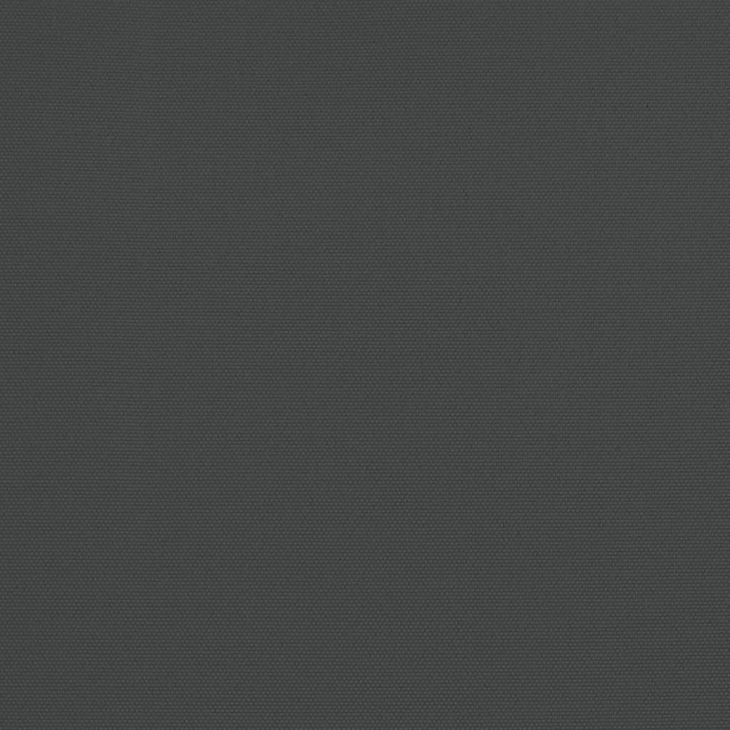 Zahradní slunečník s hliníkovou tyčí 180 x 110 cm antracitový