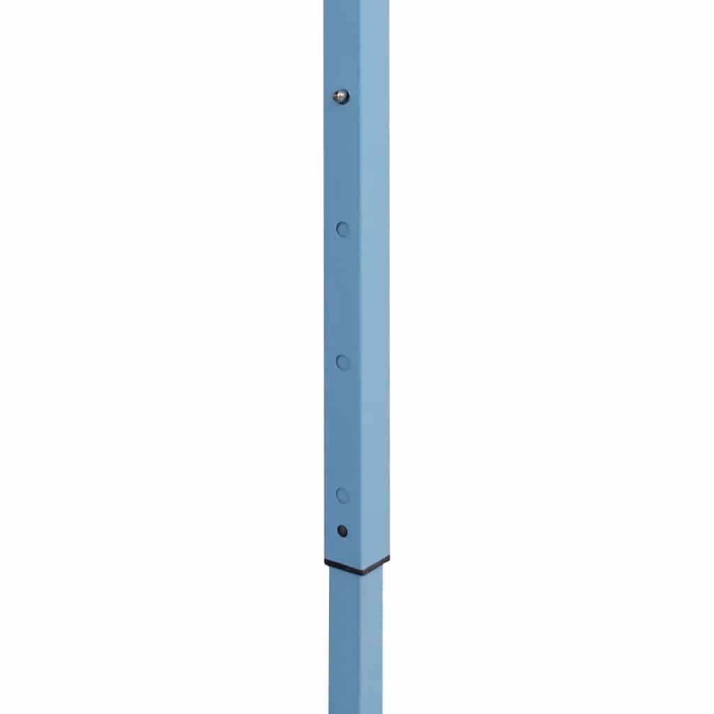 Profesionální skládací party stan 4 bočnice 280x410x315 cm ocel bílý