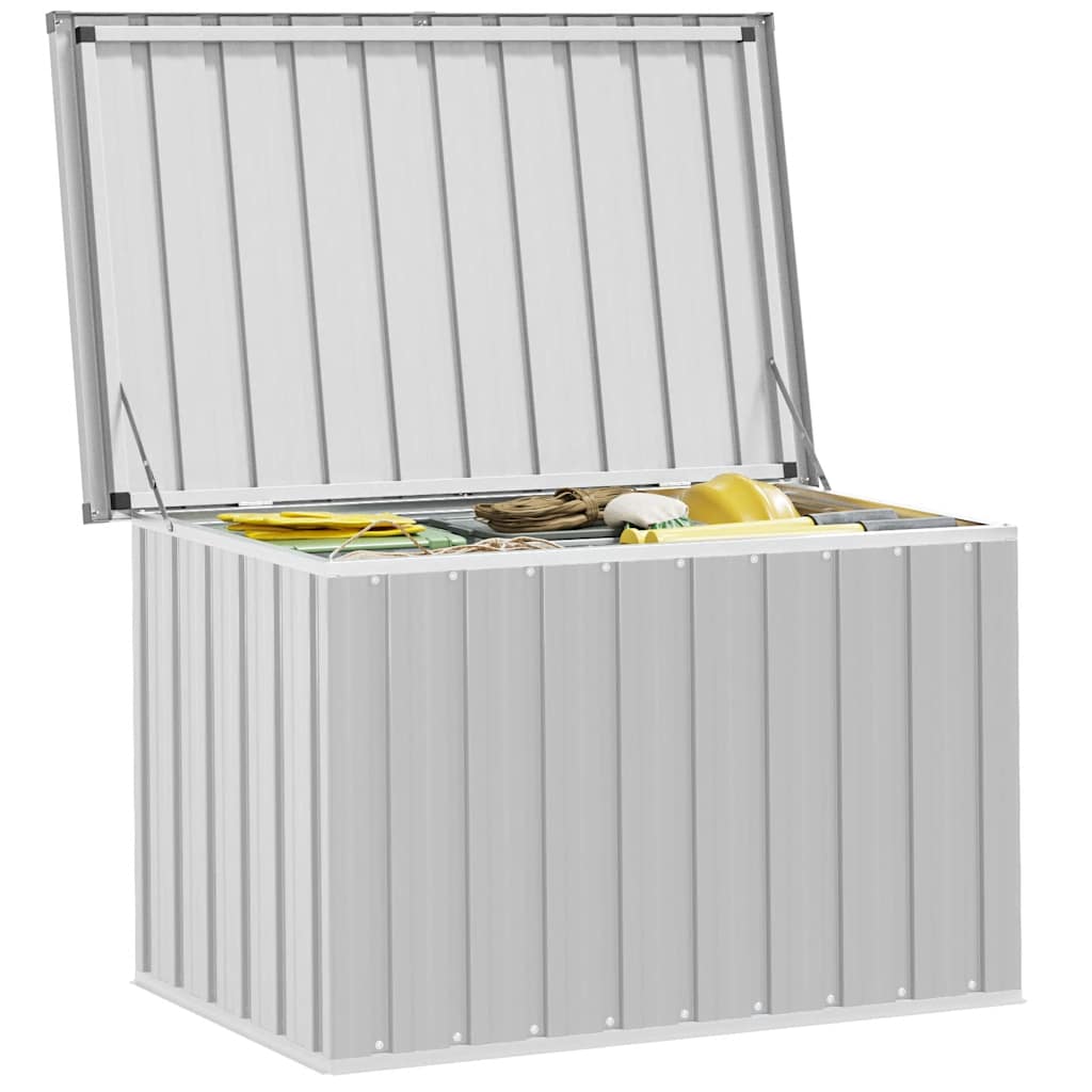 Zahradní úložný box šedý 109 x 67 x 65 cm