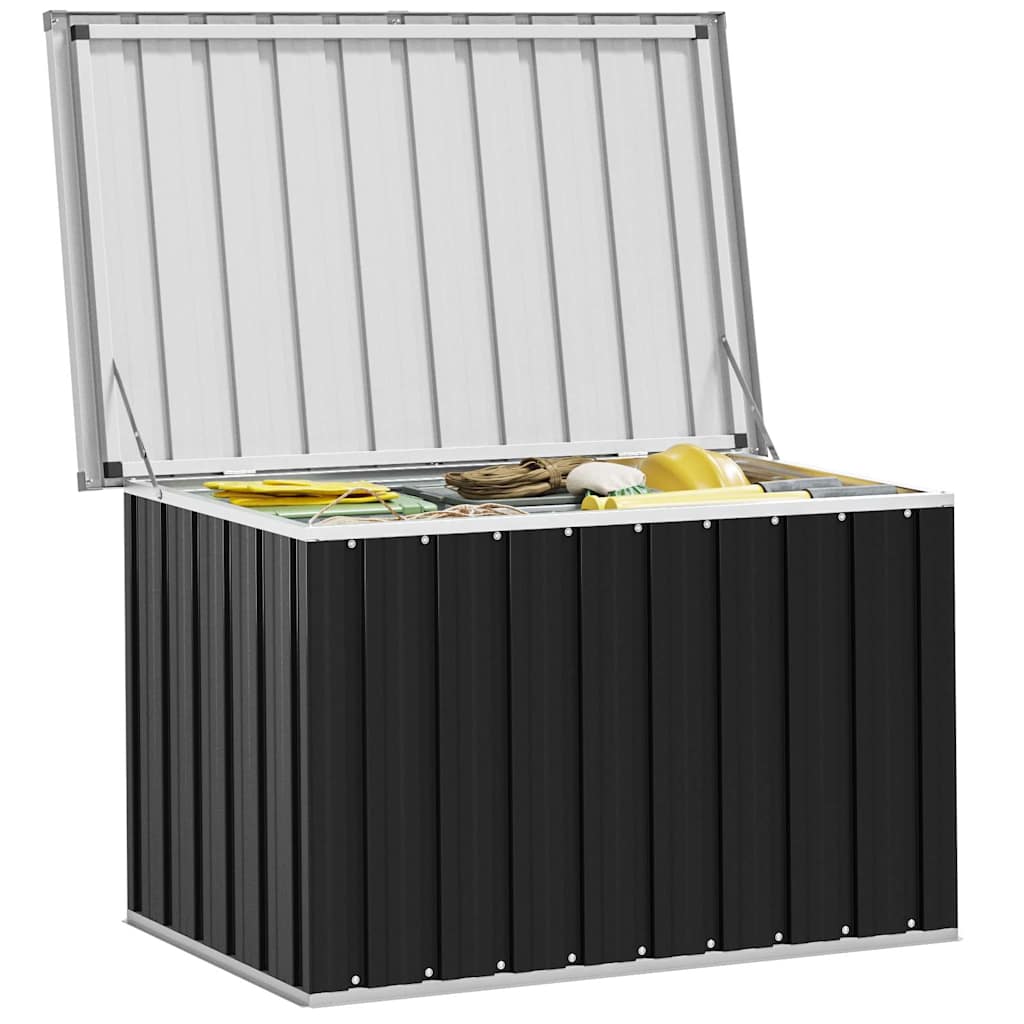 Zahradní úložný box antracitový 109 x 67 x 65 cm