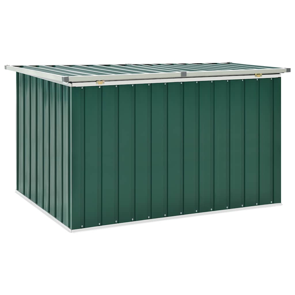 Zahradní úložný box zelený 149 x 99 x 93 cm