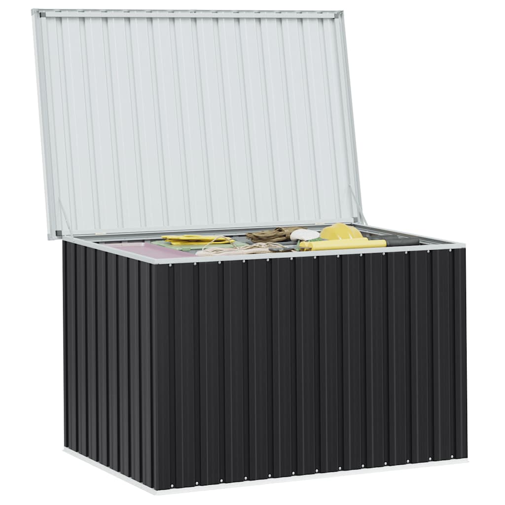 Zahradní úložný box antracitový 149 x 99 x 93 cm