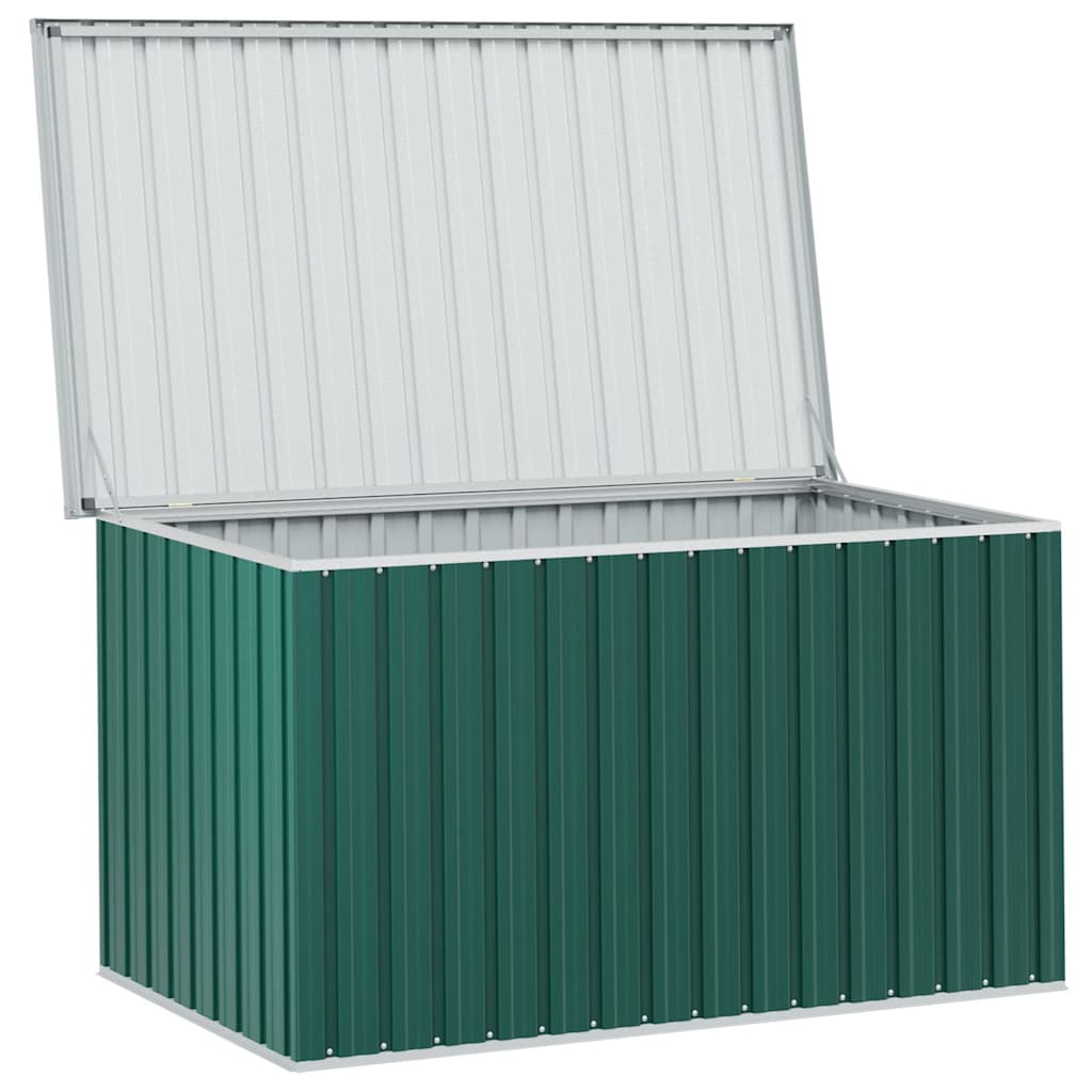 Zahradní úložný box zelený 171 x 99 x 93 cm