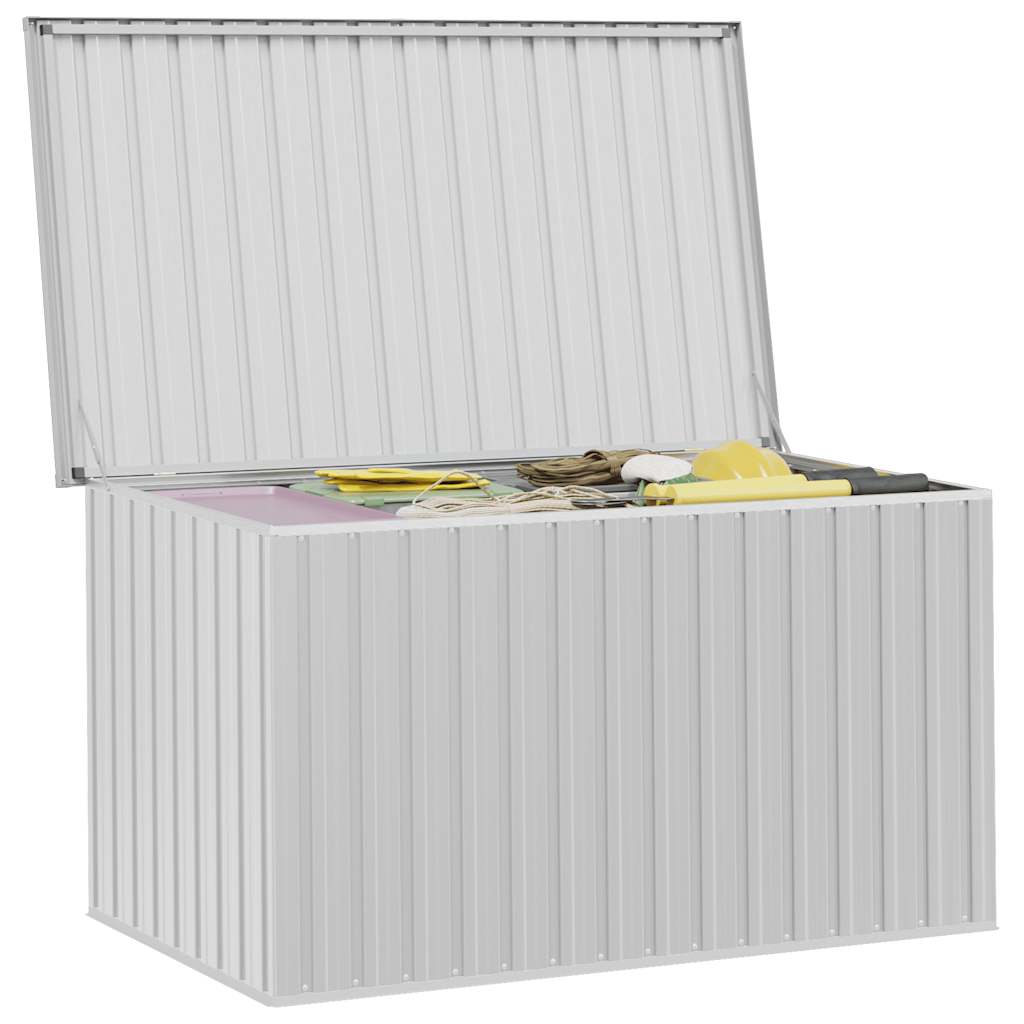 Zahradní úložný box šedý 171 x 99 x 93 cm