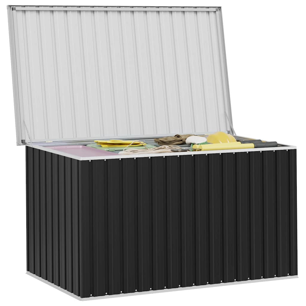 Zahradní úložný box antracitový 171 x 99 x 93 cm