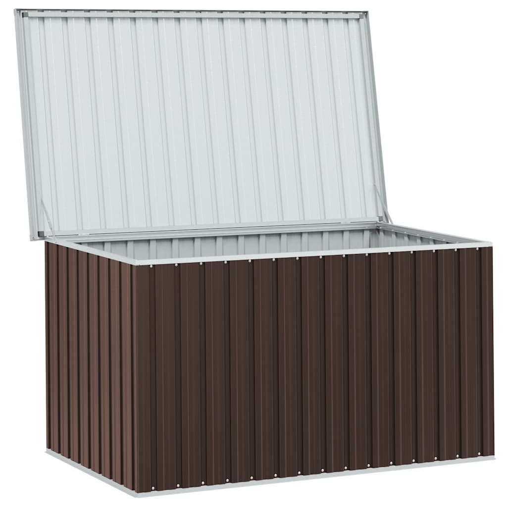 Zahradní úložný box hnědý 171 x 99 x 93 cm