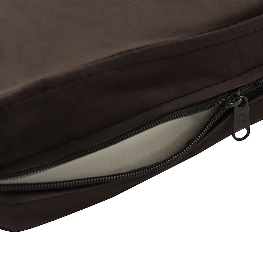 Pohovka pro psy hnědá 72 x 45 x 30 cm plyš