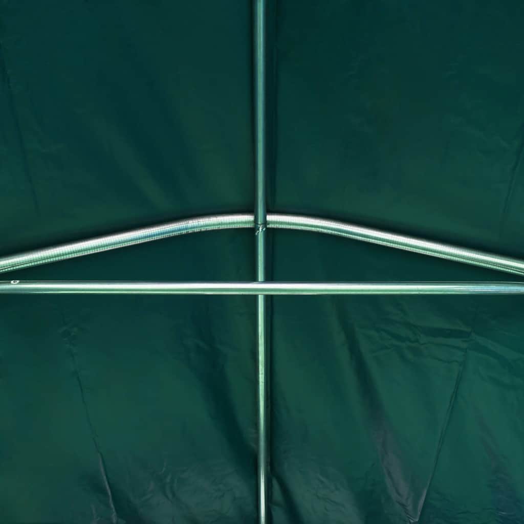 Plachtová garáž PVC 2,4 x 3,6 m zelená