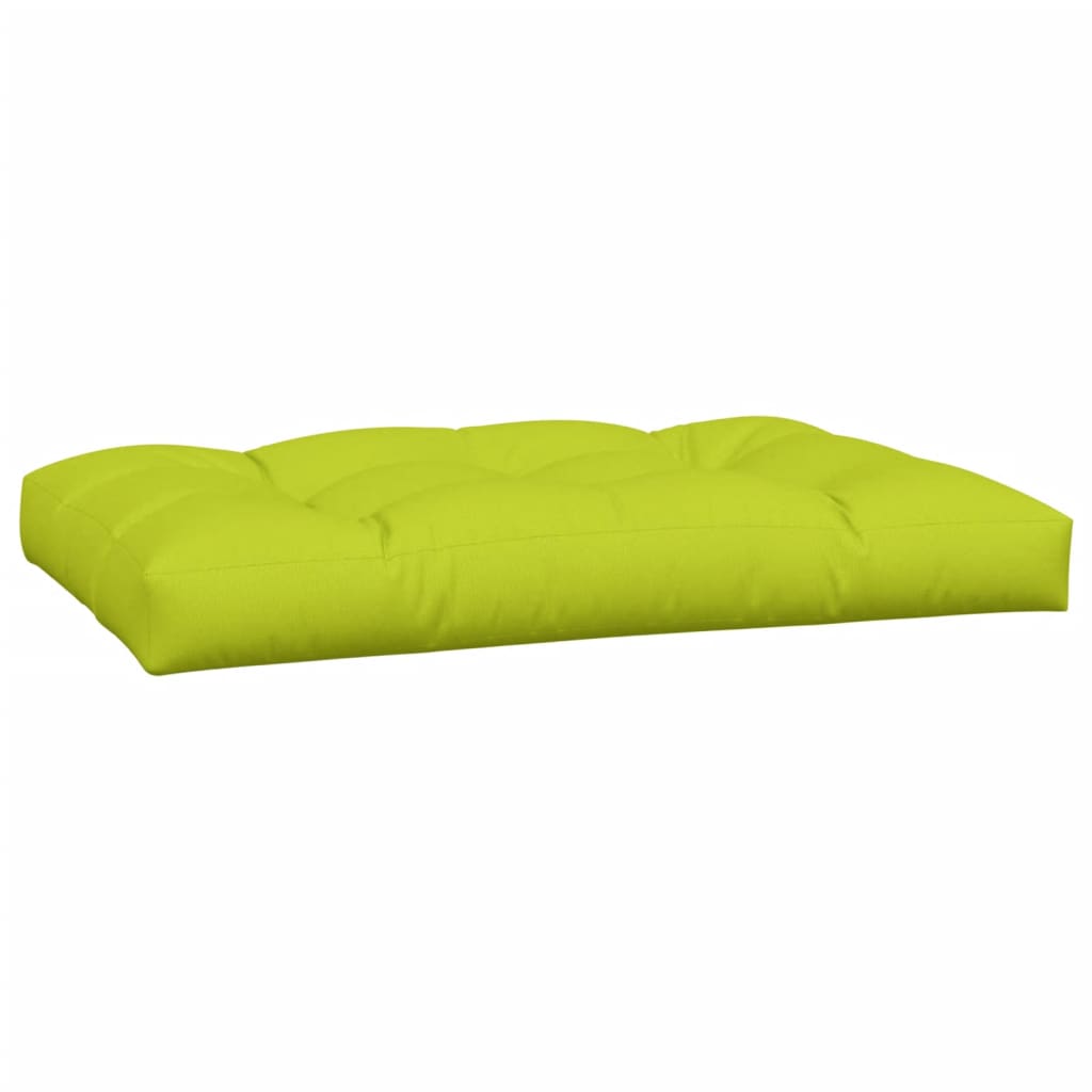 Podušky na palety 5 ks jasně zelené textil