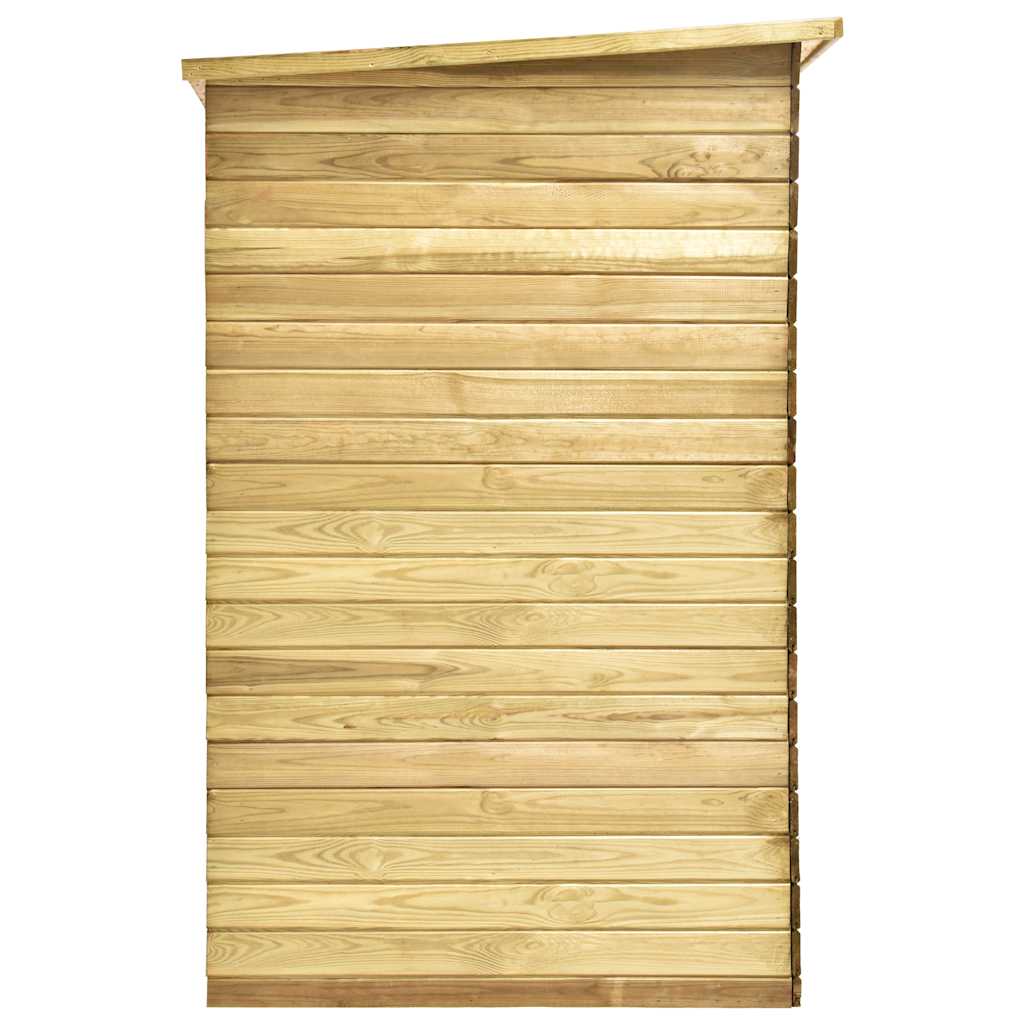 Zahradní kůlna na kola 232 x 110 x 170 cm impregnovaná borovice