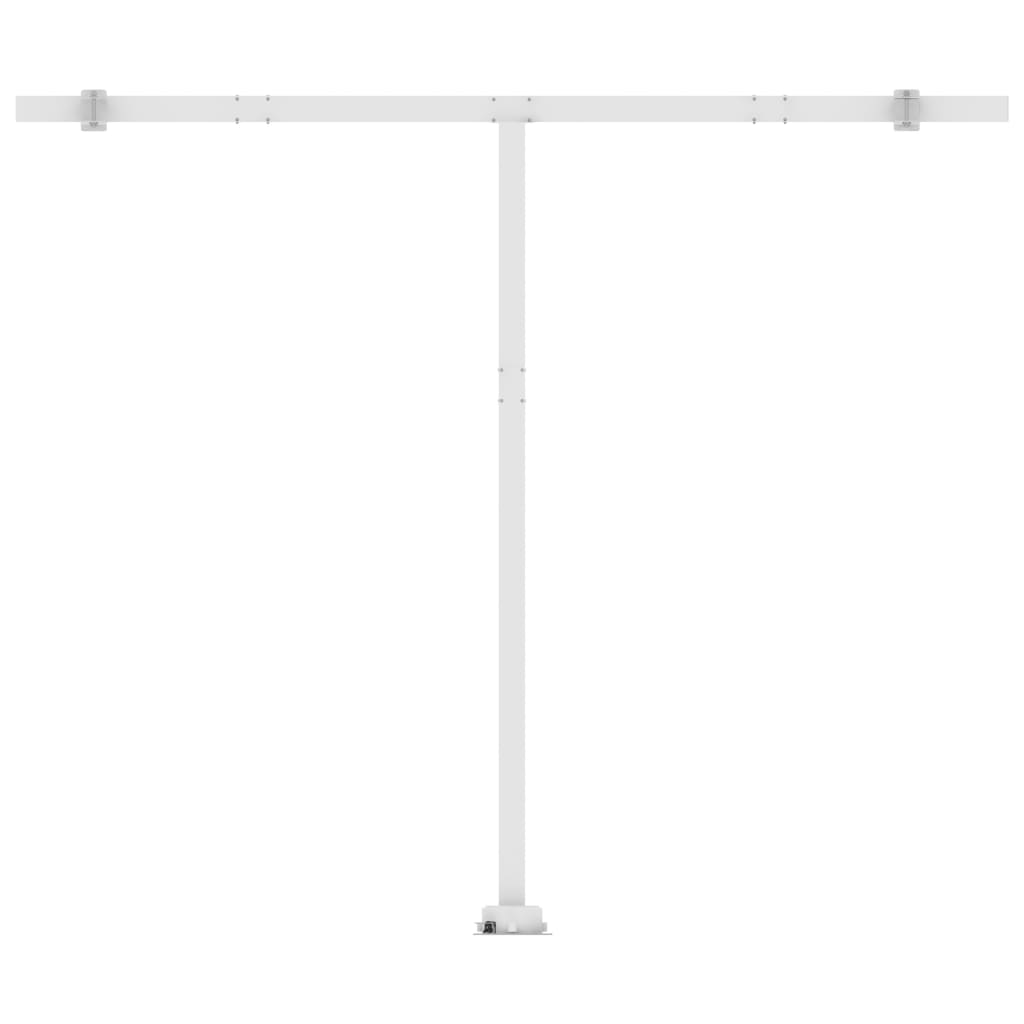 Ručně zatahovací markýza s LED světlem 300 x 250 cm antracitová