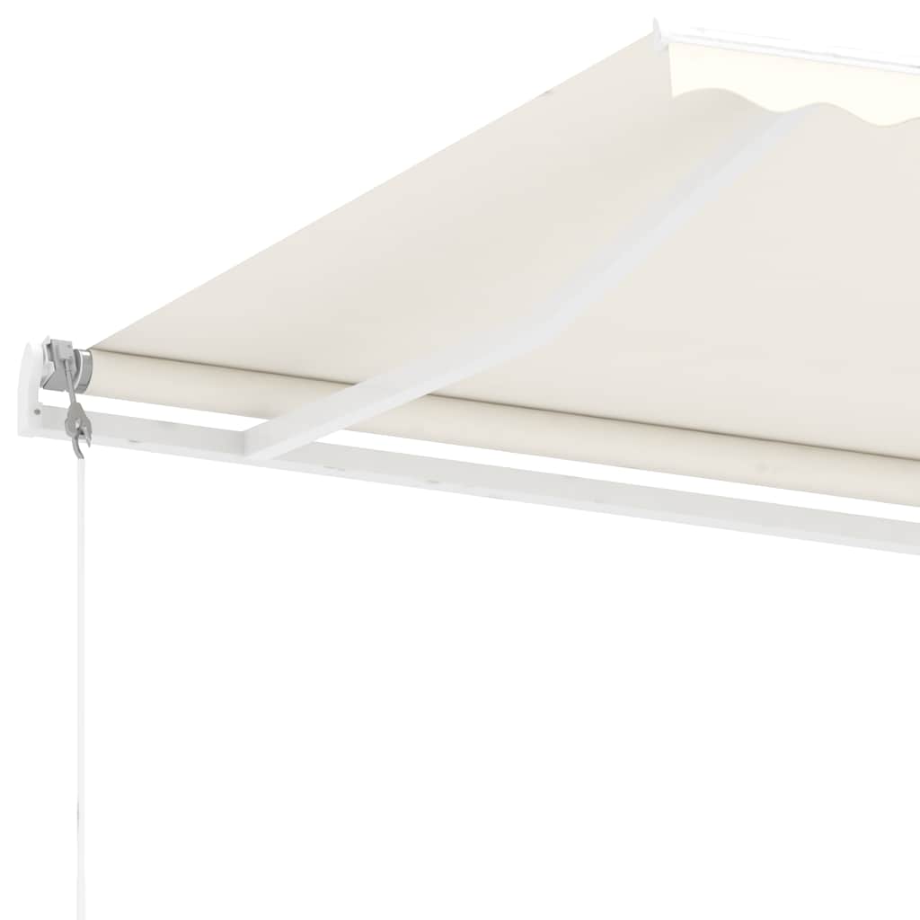 Volně stojící automatická markýza 300 x 250 cm krémová