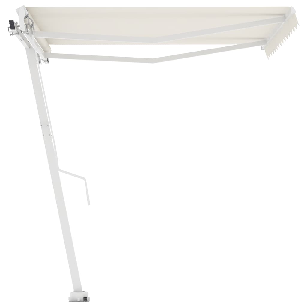 Volně stojící automatická markýza 350 x 250 cm krémová