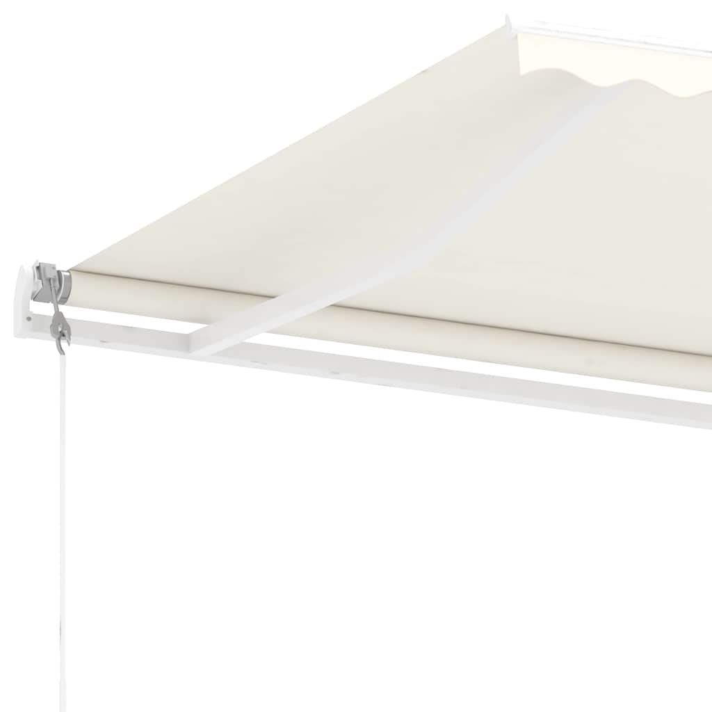 Volně stojící automatická markýza 400 x 350 cm krémová