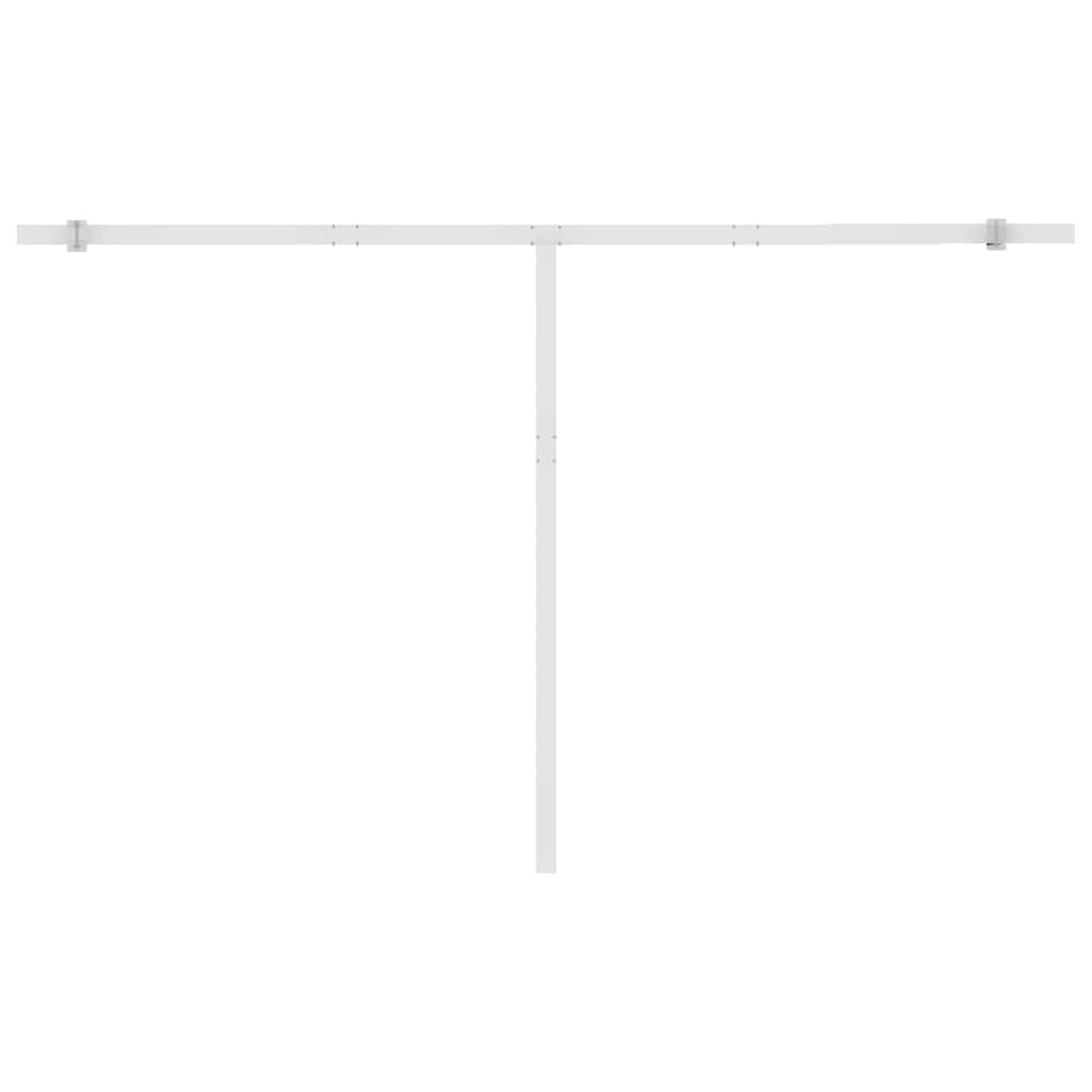 Volně stojící automatická markýza 400 x 350 cm krémová