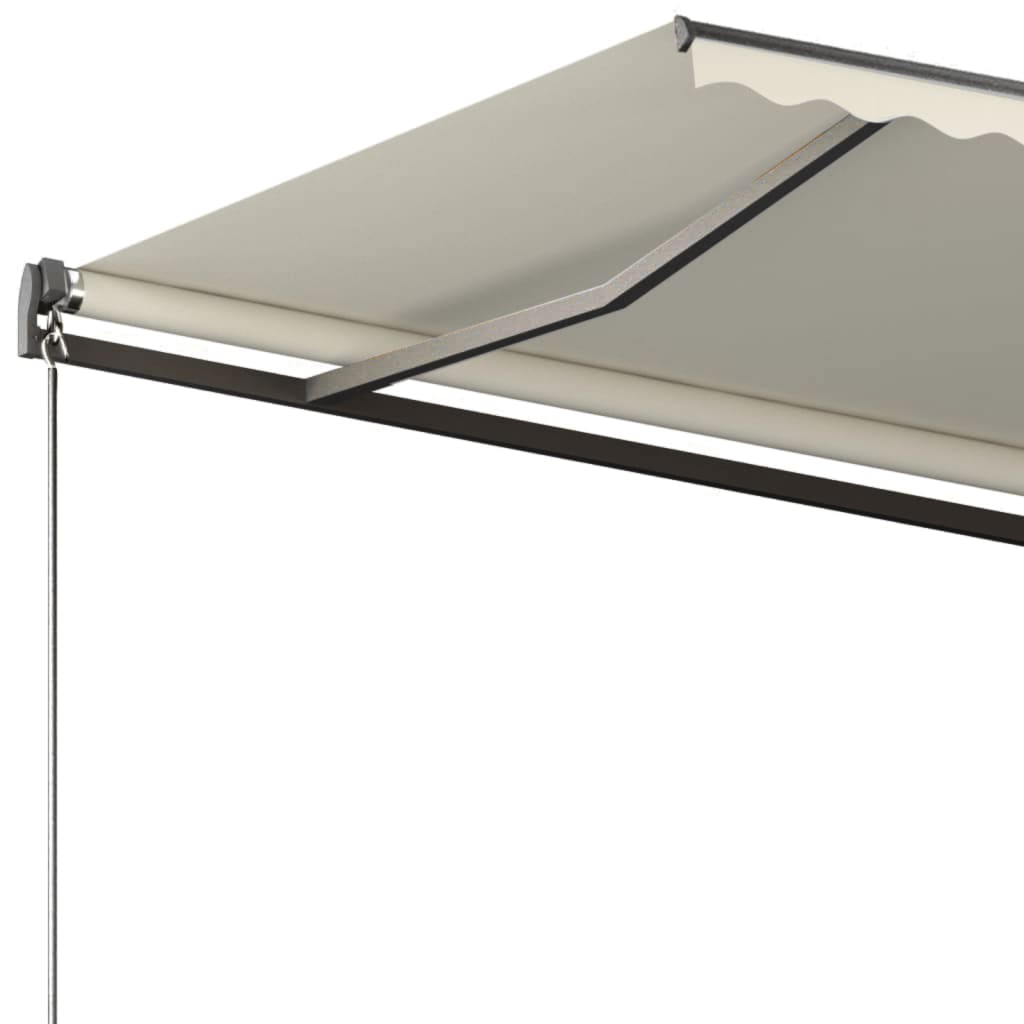 Volně stojící automatická markýza 350 x 250 cm krémová