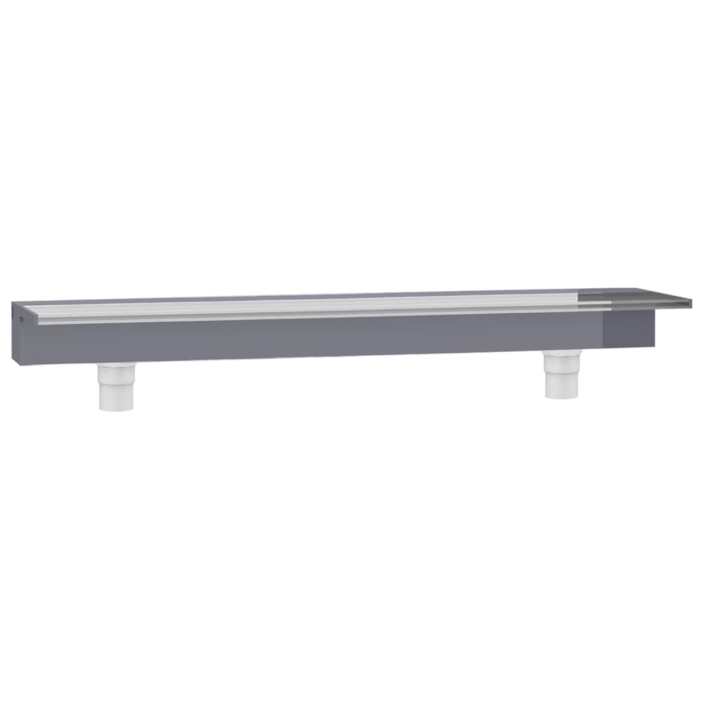 Přelivový vodopád s RGB LED osvětlením akryl 108 cm