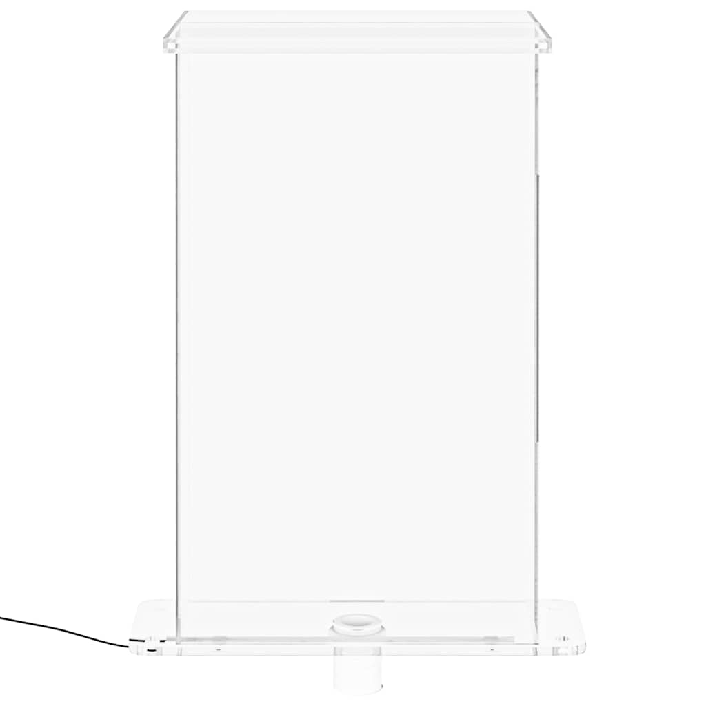 Bazénová fontána s RGB LED osvětlením akryl 51 cm