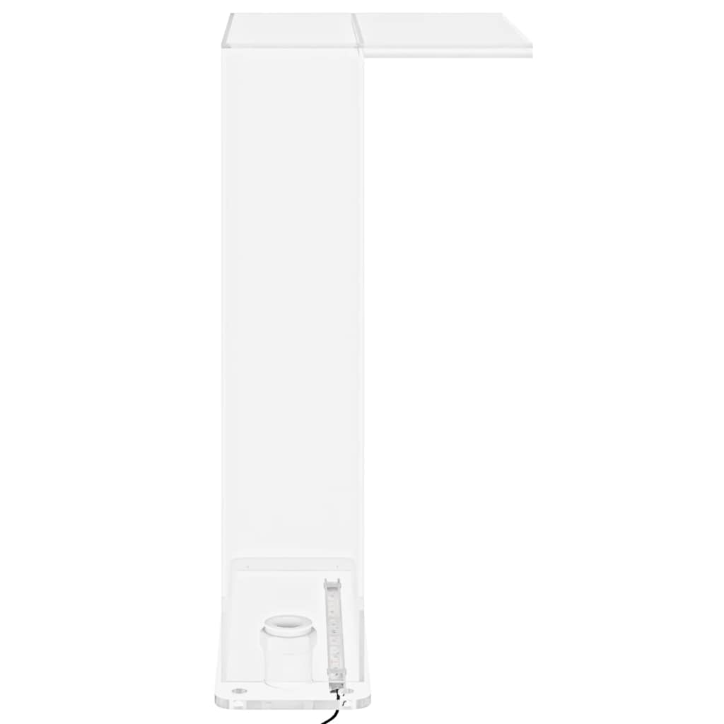 Bazénová fontána s RGB LED osvětlením akryl 51 cm