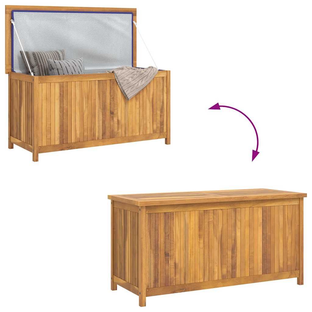 Zahradní box 114 x 50 x 58 cm masivní teakové dřevo