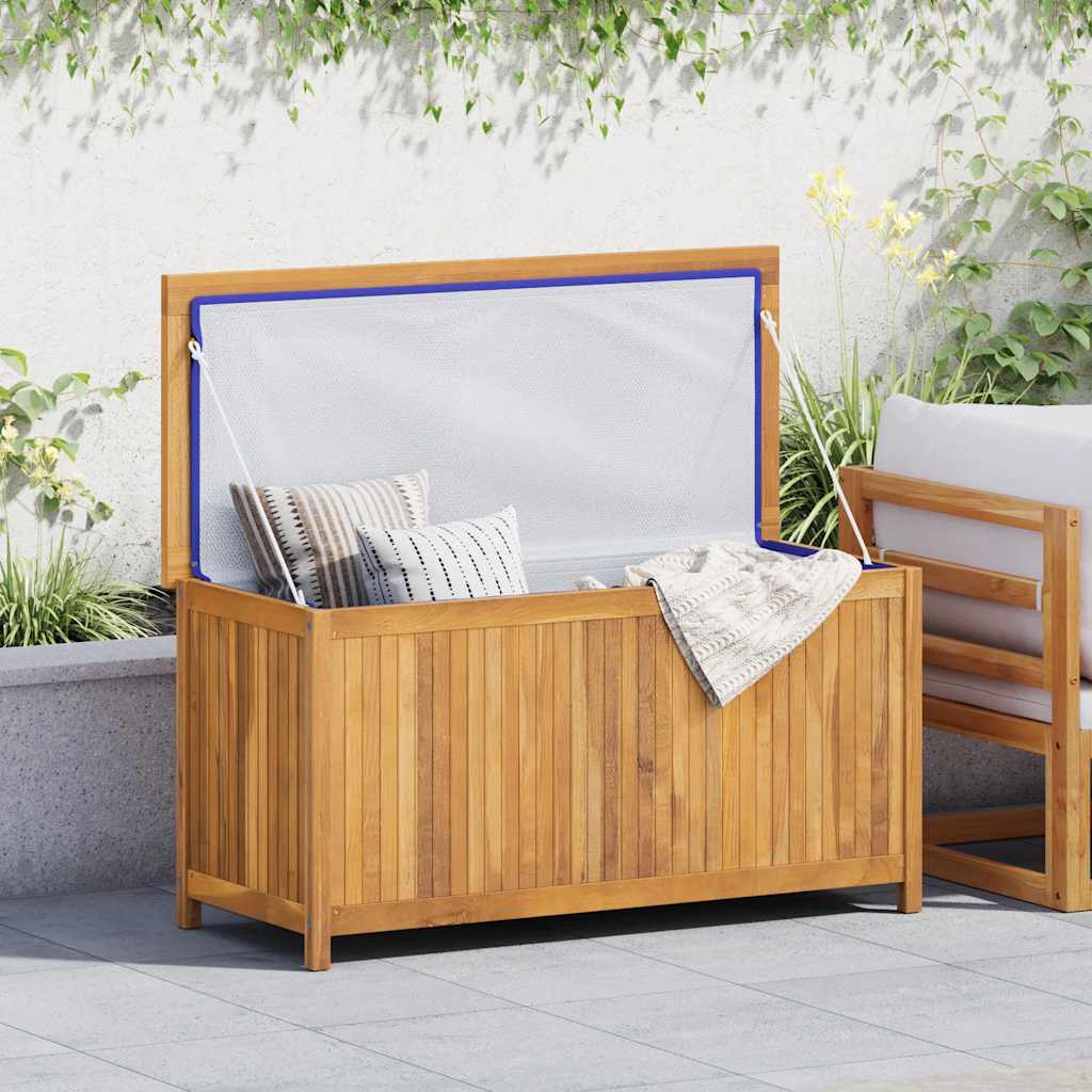 Zahradní box 114 x 50 x 58 cm masivní teakové dřevo