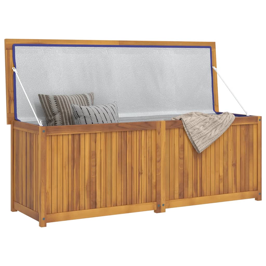 Zahradní box 150 x 50 x 55 cm masivní teakové dřevo