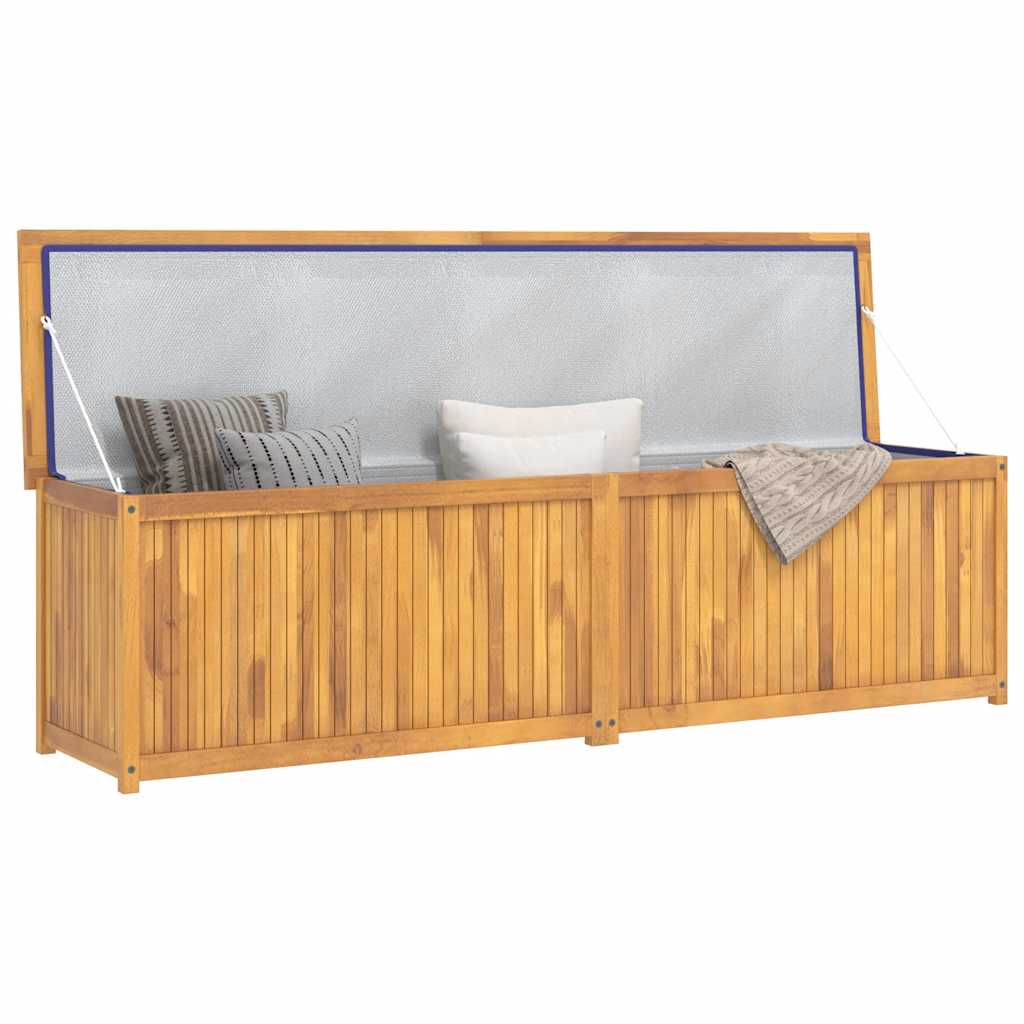 Zahradní box 200 x 50 x 55 cm masivní teakové dřevo