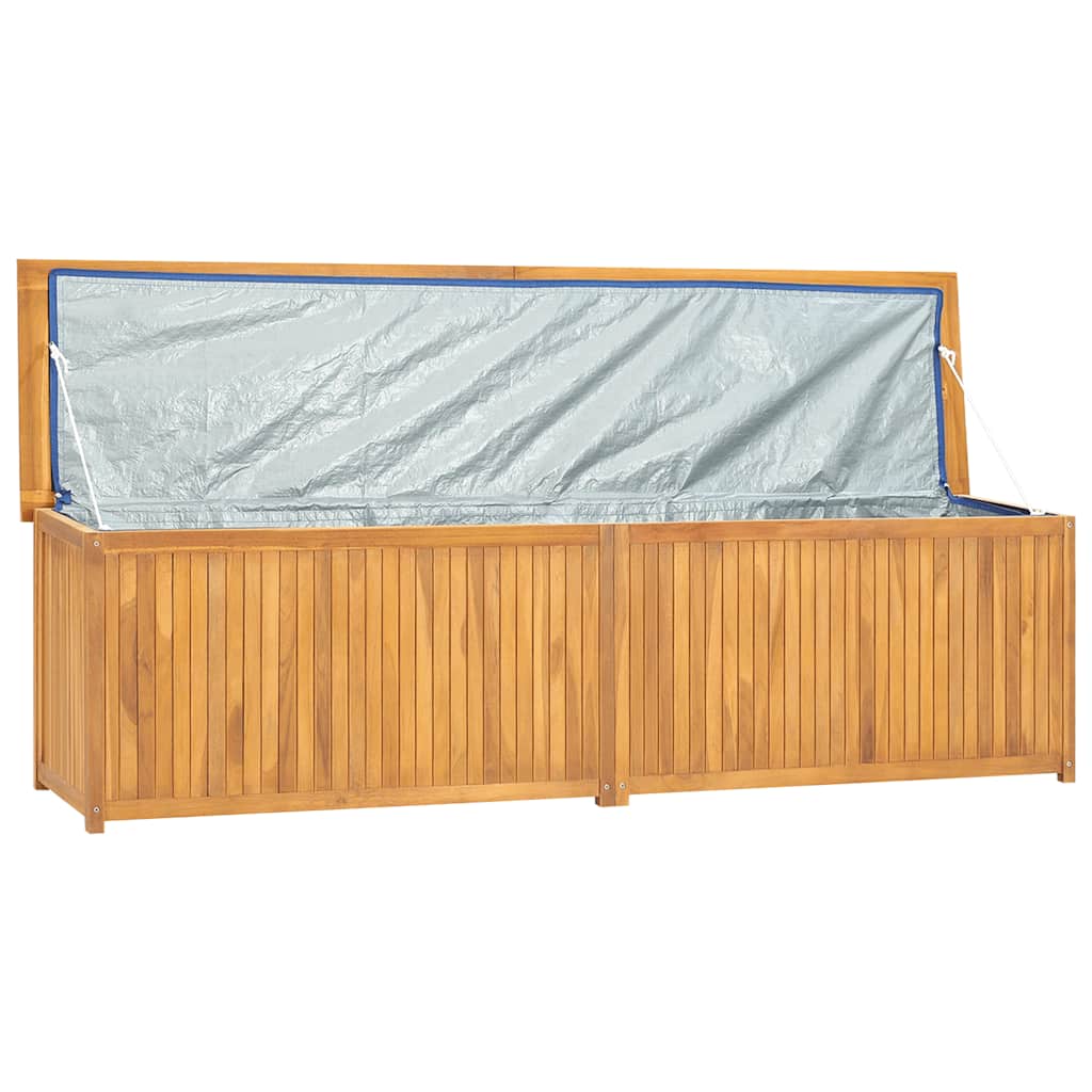 Zahradní box 200 x 50 x 55 cm masivní teakové dřevo