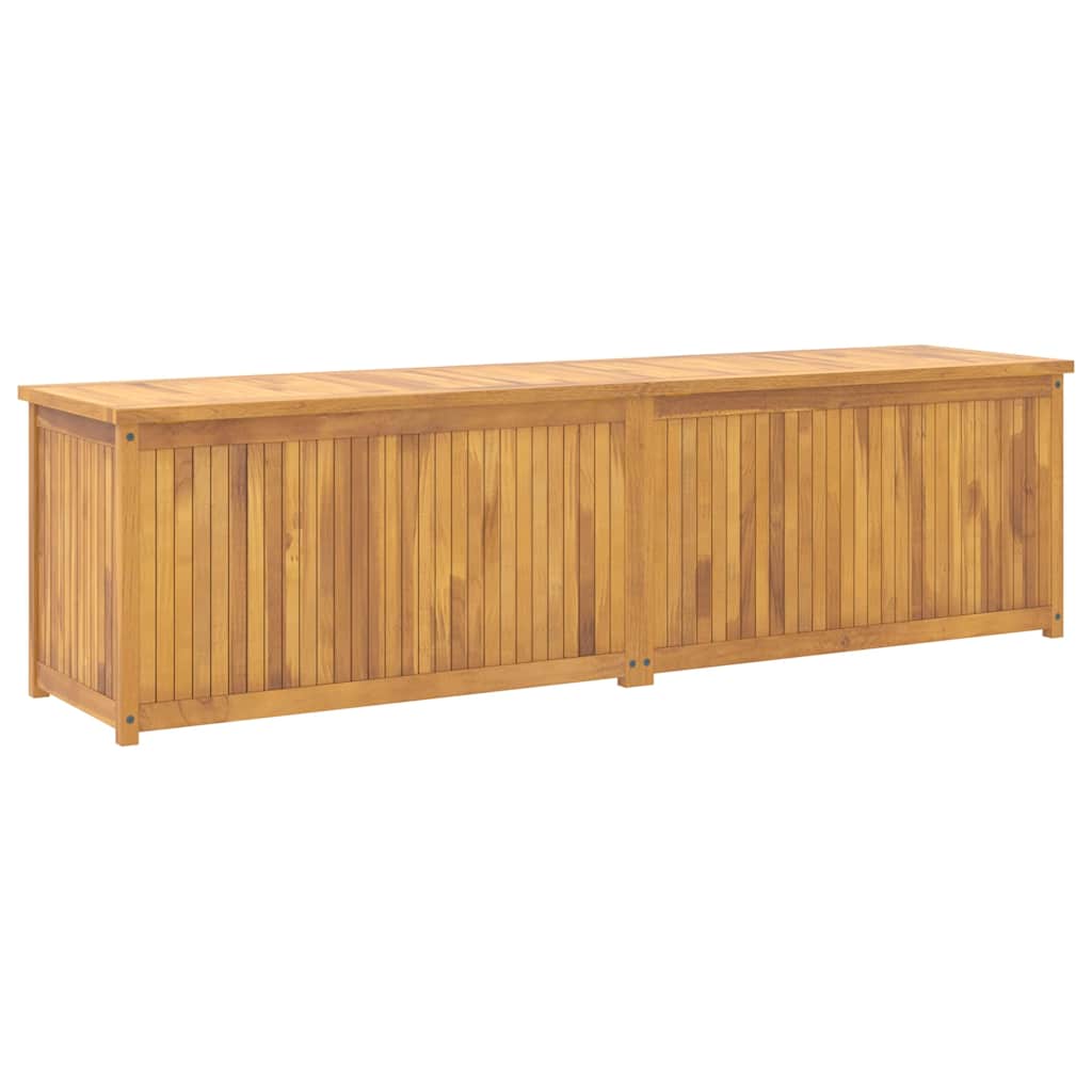 Zahradní box 200 x 50 x 55 cm masivní teakové dřevo