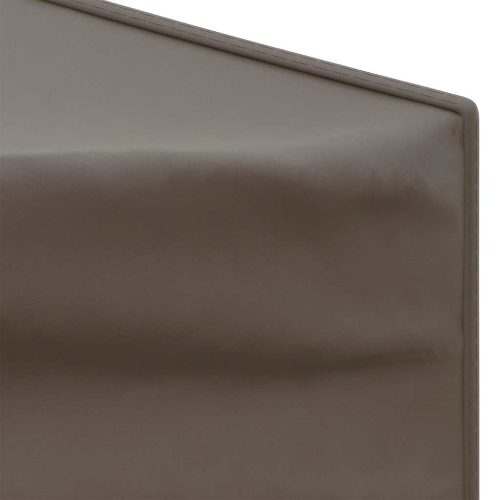 Skládací party stan s bočními stěnami taupe 3 x 6 m