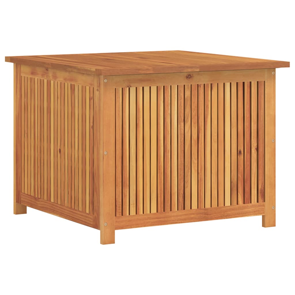 Zahradní úložný box 75 x 75 x 58 cm masivní akáciové dřevo