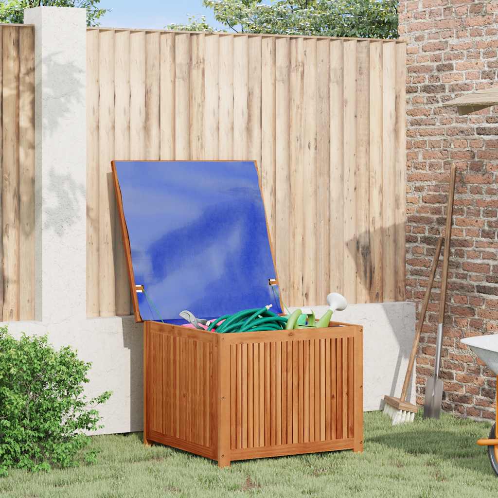 Zahradní úložný box 75 x 75 x 58 cm masivní akáciové dřevo