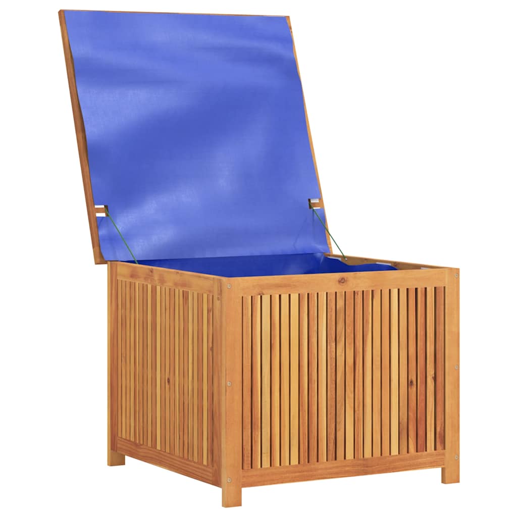 Zahradní úložný box 75 x 75 x 58 cm masivní akáciové dřevo