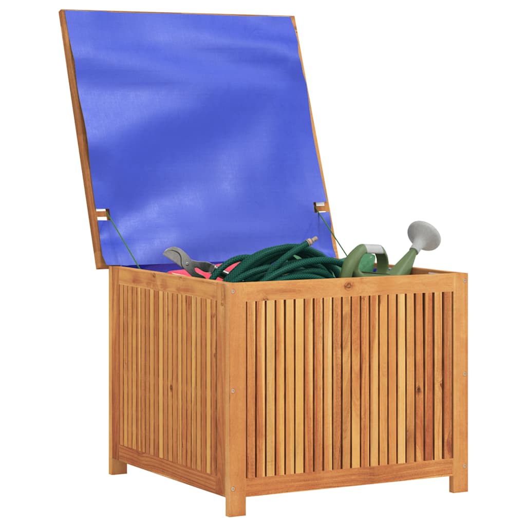 Zahradní úložný box 75 x 75 x 58 cm masivní akáciové dřevo