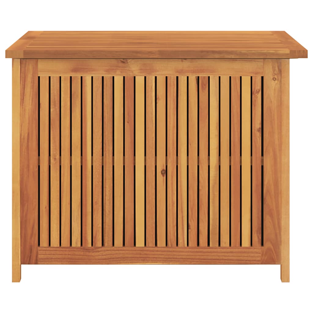 Zahradní úložný box 75 x 75 x 58 cm masivní akáciové dřevo