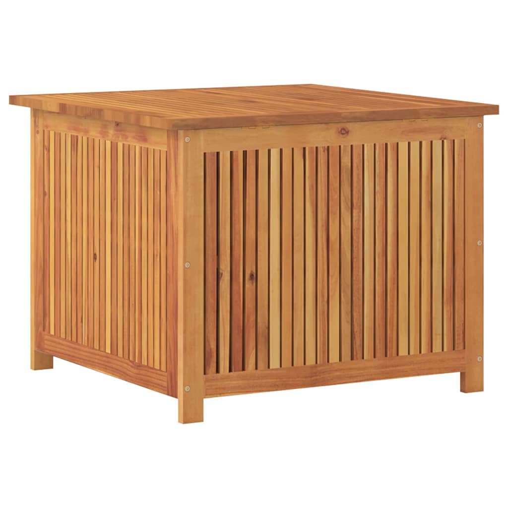Zahradní úložný box 75 x 75 x 58 cm masivní akáciové dřevo