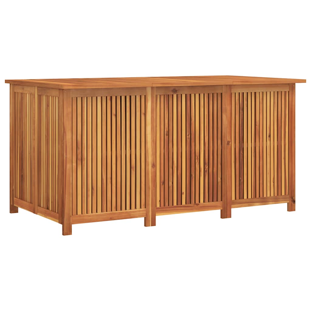 Zahradní úložný box 150 x 80 x 75 cm masivní akáciové dřevo