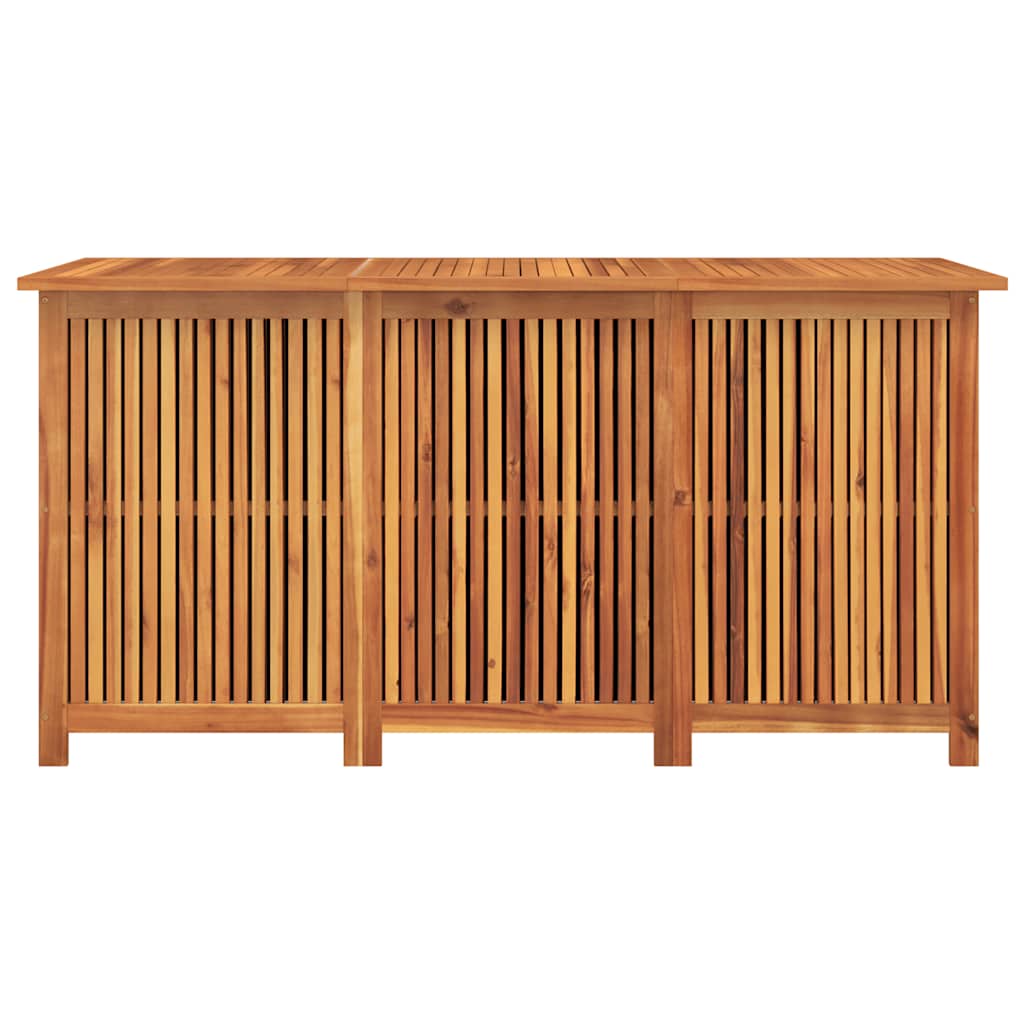Zahradní úložný box 150 x 80 x 75 cm masivní akáciové dřevo