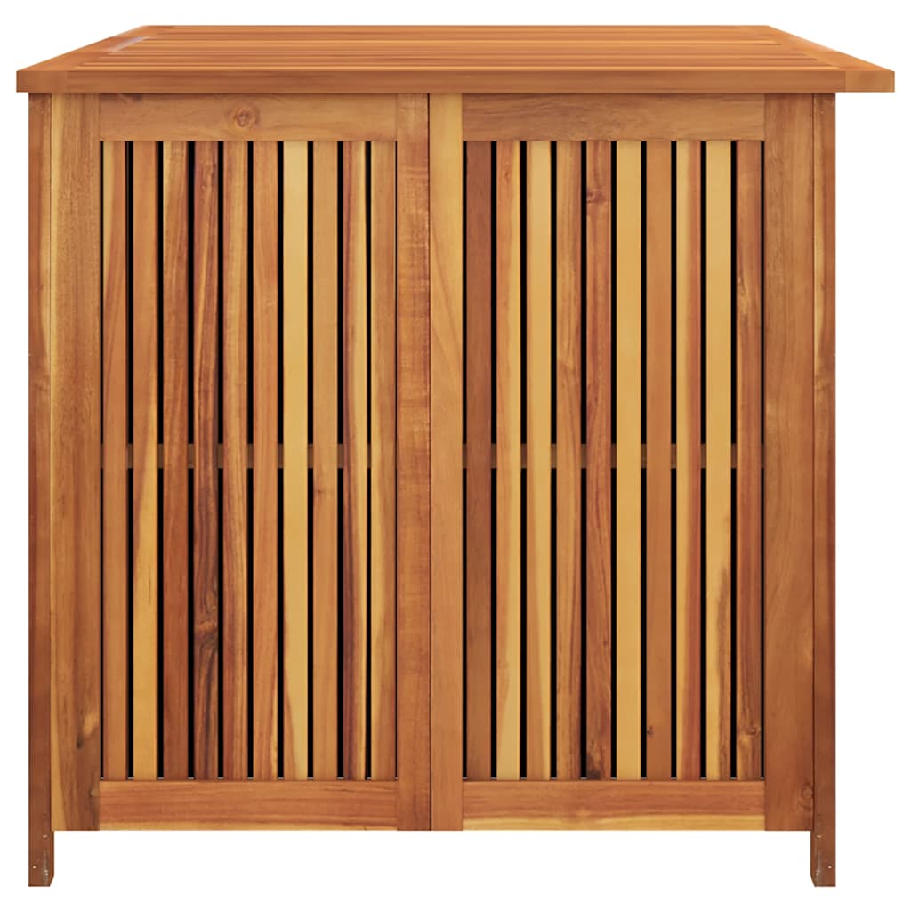 Zahradní úložný box 150 x 80 x 75 cm masivní akáciové dřevo