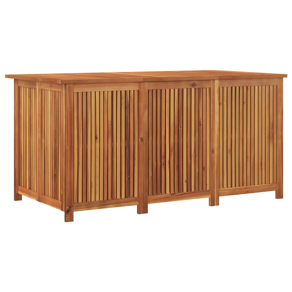 Zahradní úložný box 150 x 80 x 75 cm masivní akáciové dřevo